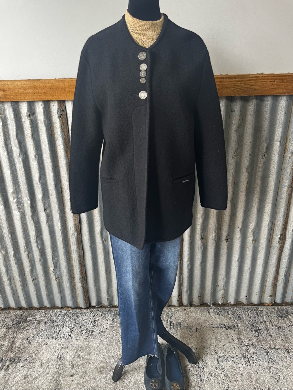 Vintage Geiger Boiled Wool Jacket